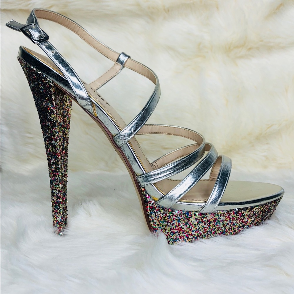 Nine West Confetti Platforms